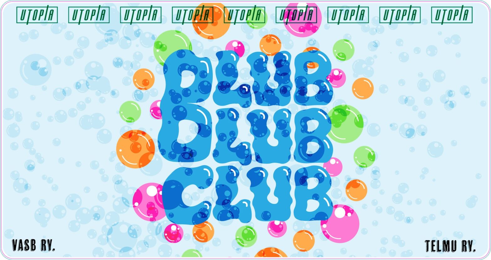 Blub Blub Clubin logo.